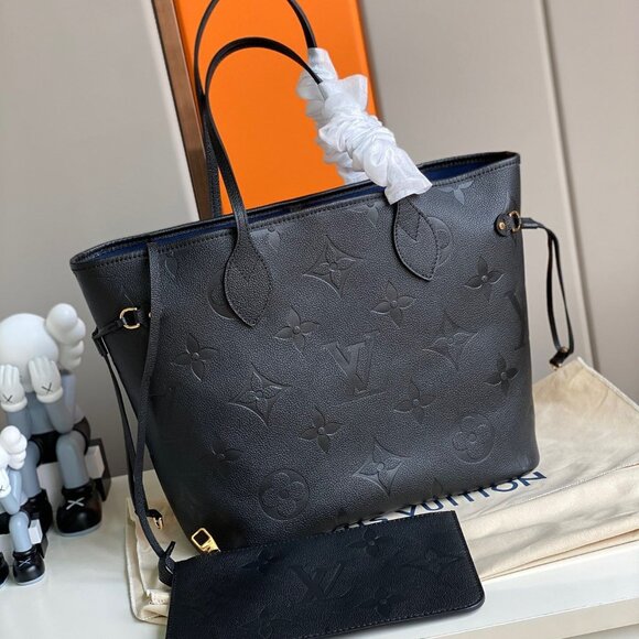 Louis Vuitton Neverfull MM/Medium Tote Bag with Pouch - Picture 1 of 8